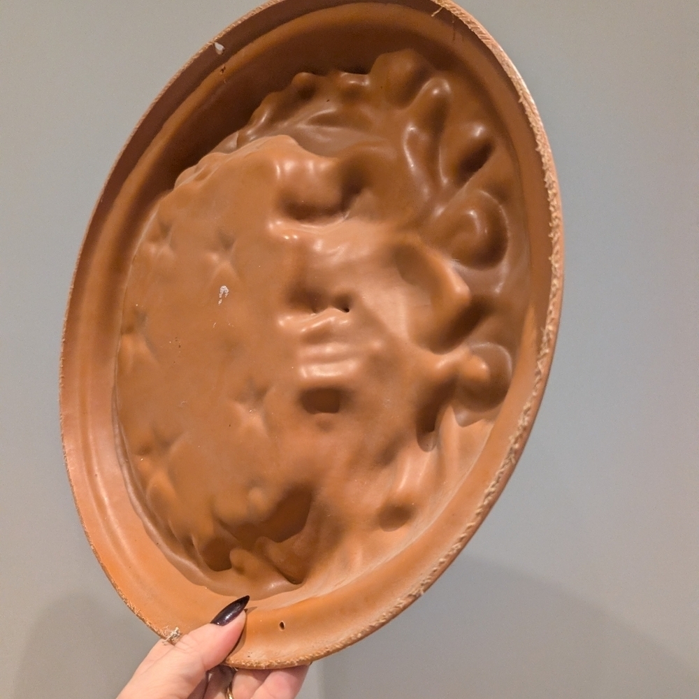 Man In The Moon Sun and Stars Wall Plaque -resin - Picture 6 of 6